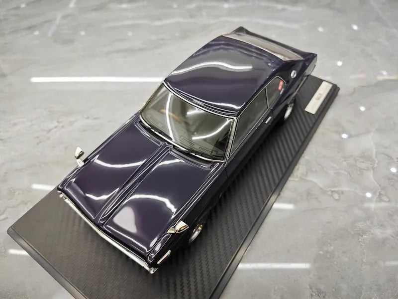 1:18 Nissan 1972 Laurel 2000SGX C130 Purple Die Cast Model Car