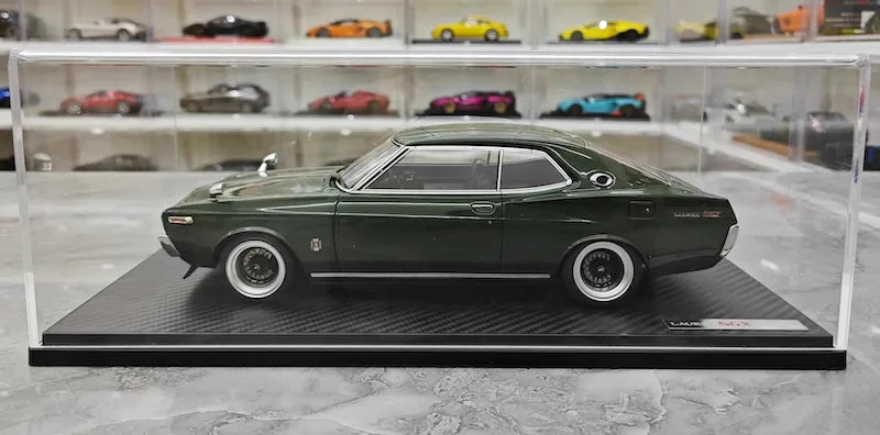 1:18 Nissan 1972 Laurel 2000SGX C130 Green Die Cast Model Car