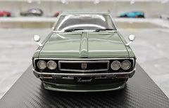 1:18 Nissan 1972 Laurel 2000SGX C130 Green Die Cast Model Car
