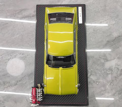 1:18 Nissan 1972 Laurel 2000SGX C130 Yellow Die Cast Model Car