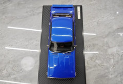 1:18 Nissan 1972 Skyline 2000 GT-X GC110 Blue Die Cast Model Car