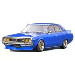 1:18 Nissan 1972 Skyline 2000 GT-X GC110 Blue Die Cast Model Car