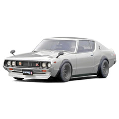 1:18 Nissan 1973 Skyline 2000 GT-R KPGC110 Silver Die Cast Model Car