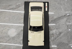 1:18 Nissan 1973 Skyline 2000 GT-R KPGC110 White Die Cast Model Car