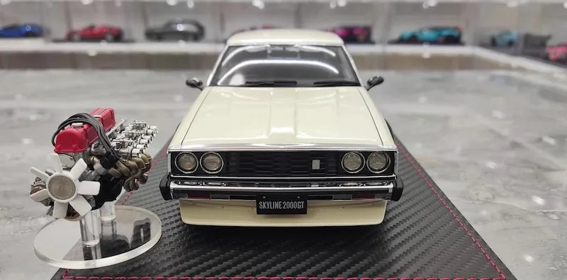 1:18 Nissan 1977 Skyline 2000 GT ES C210 Die Cast Model Car