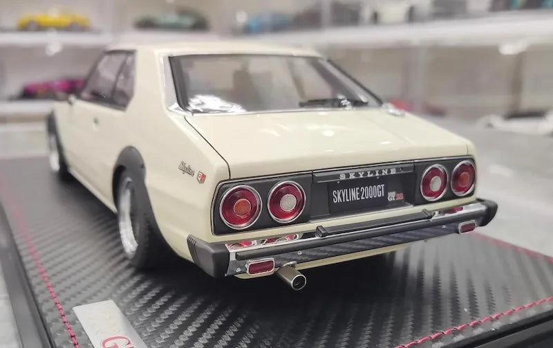 1:18 Nissan 1977 Skyline 2000 GT ES C210 Die Cast Model Car