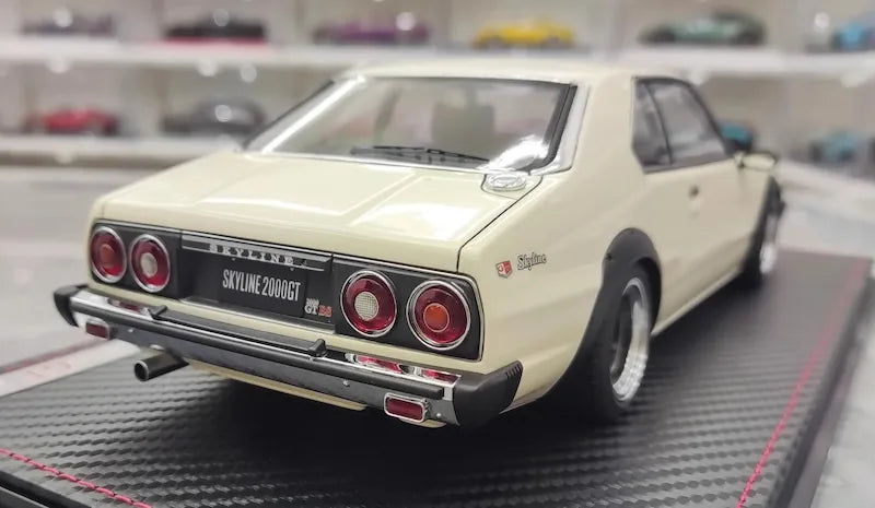 1:18 Nissan 1977 Skyline 2000 GT ES C210 Die Cast Model Car