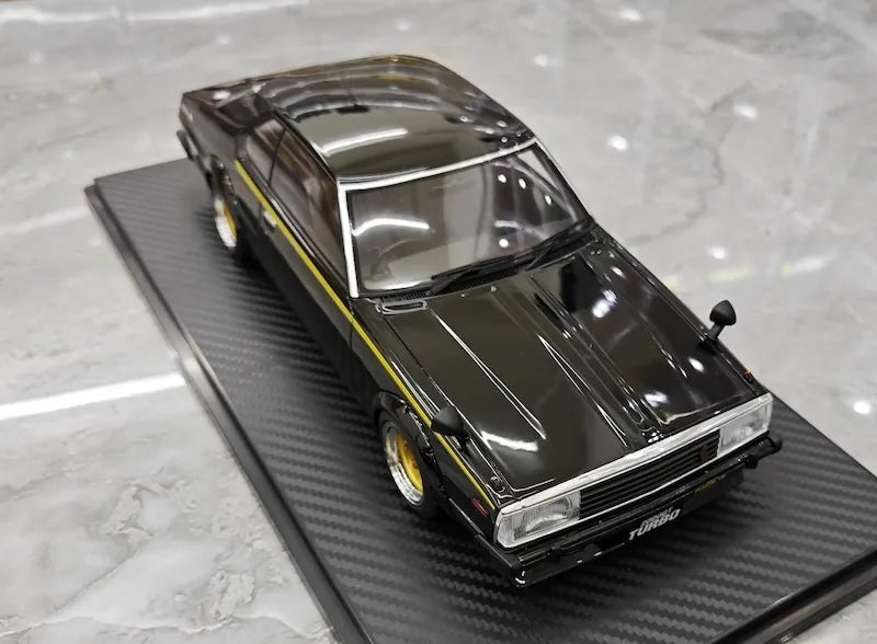 1:18 Nissan 1978 Skyline 2000GT Turbo C211 Black Die Cast Model Car