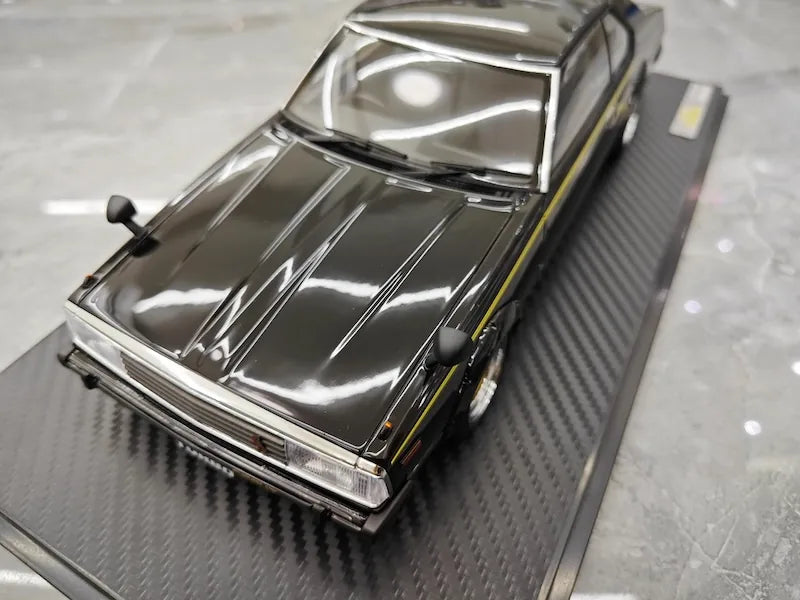 1:18 Nissan 1978 Skyline 2000GT Turbo C211 Black Die Cast Model Car