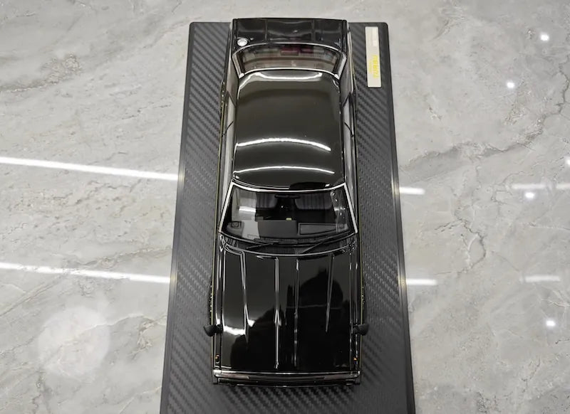 1:18 Nissan 1978 Skyline 2000GT Turbo C211 Black Die Cast Model Car