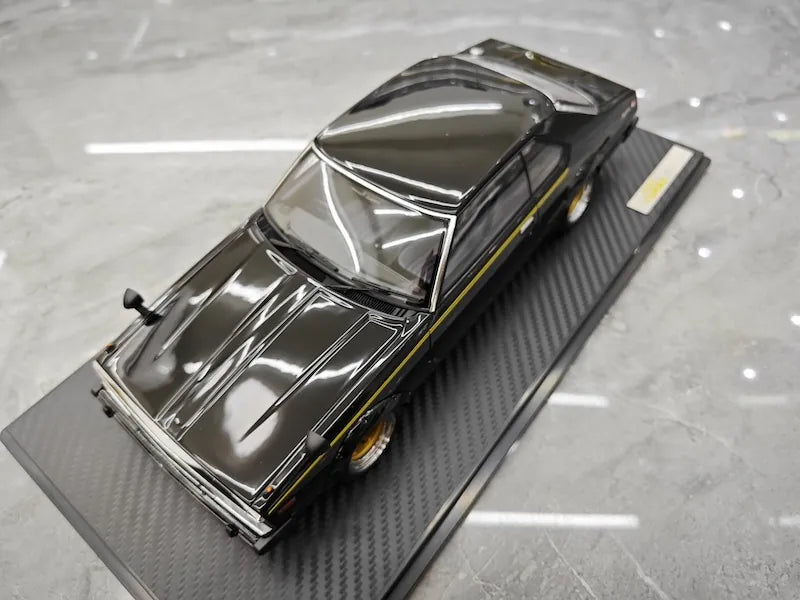 1:18 Nissan 1978 Skyline 2000GT Turbo C211 Black Die Cast Model Car