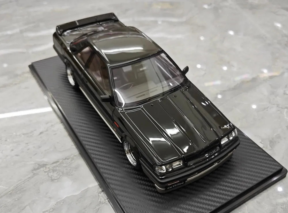 1:18 Nissan 1985 Skyline GTS R31 Black Die Cast Model Car