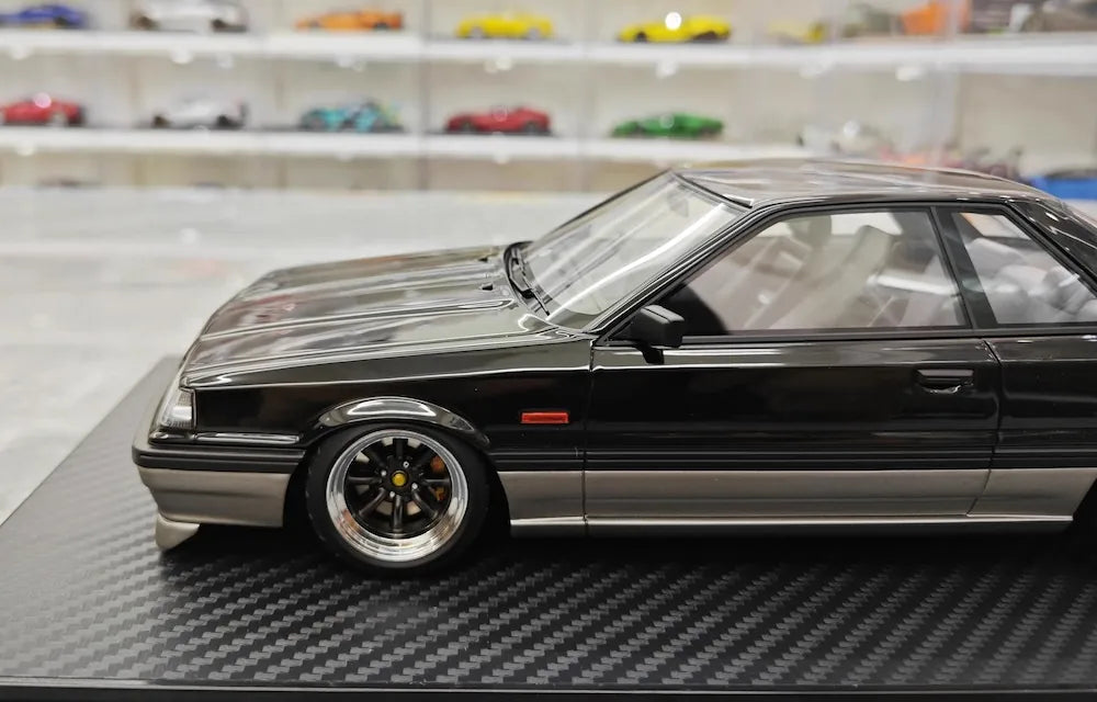 1:18 Nissan 1985 Skyline GTS R31 Black Die Cast Model Car