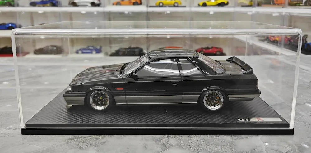 1:18 Nissan 1985 Skyline GTS R31 Black Die Cast Model Car