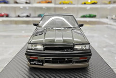 1:18 Nissan 1985 Skyline GTS R31 Black Die Cast Model Car
