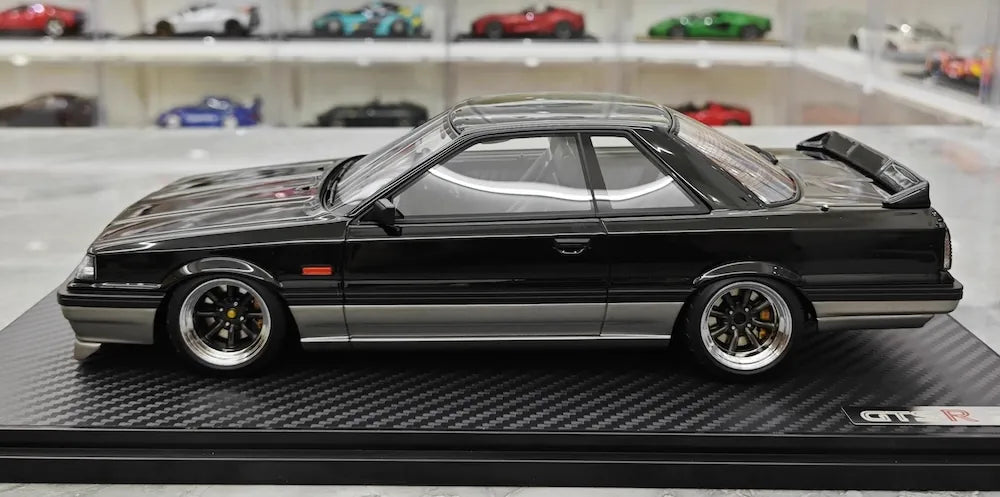1:18 Nissan 1985 Skyline GTS R31 Black Die Cast Model Car