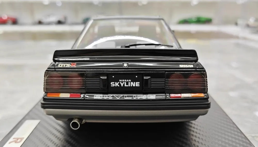1:18 Nissan 1985 Skyline GTS R31 Black Die Cast Model Car
