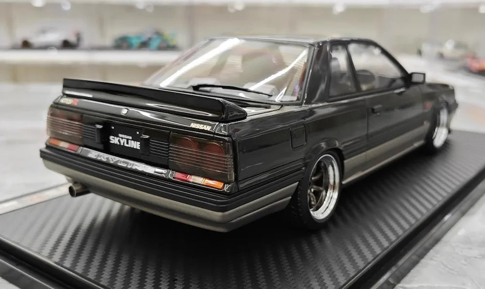 1:18 Nissan 1985 Skyline GTS R31 Black Die Cast Model Car