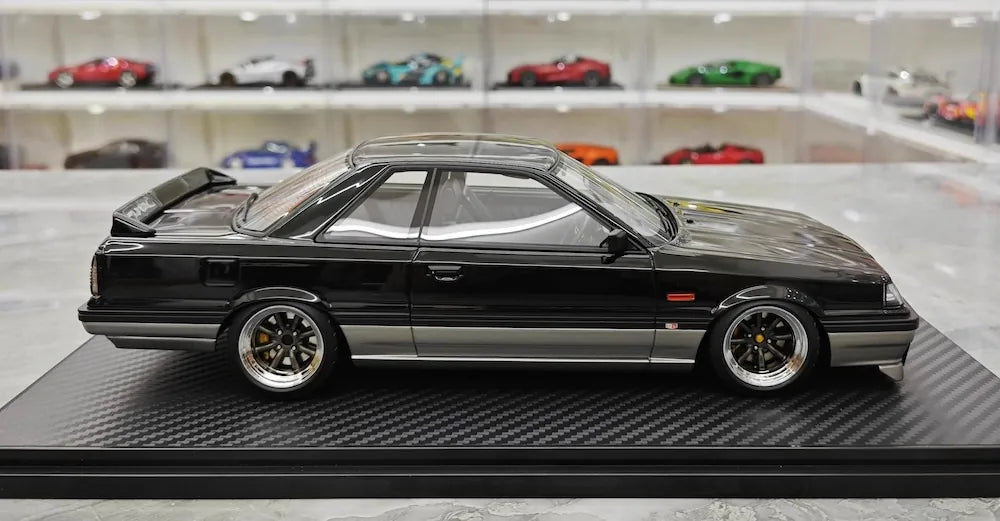 1:18 Nissan 1985 Skyline GTS R31 Black Die Cast Model Car