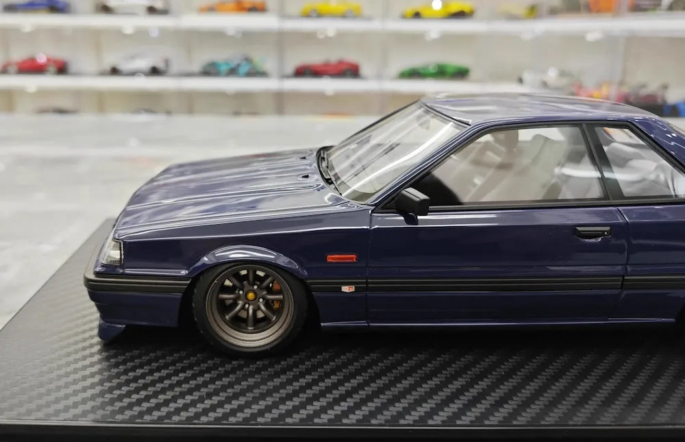 1:18 Nissan 1985 Skyline GTS R31 Blue Die Cast Model Car