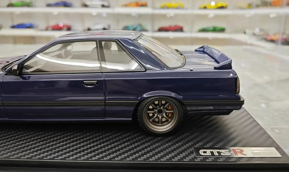 1:18 Nissan 1985 Skyline GTS R31 Blue Die Cast Model Car