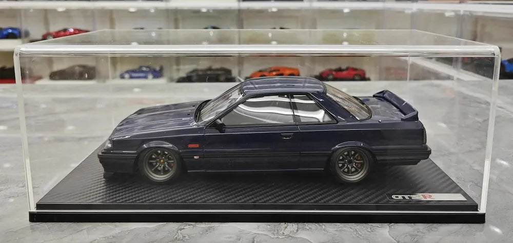 1:18 Nissan 1985 Skyline GTS R31 Blue Die Cast Model Car