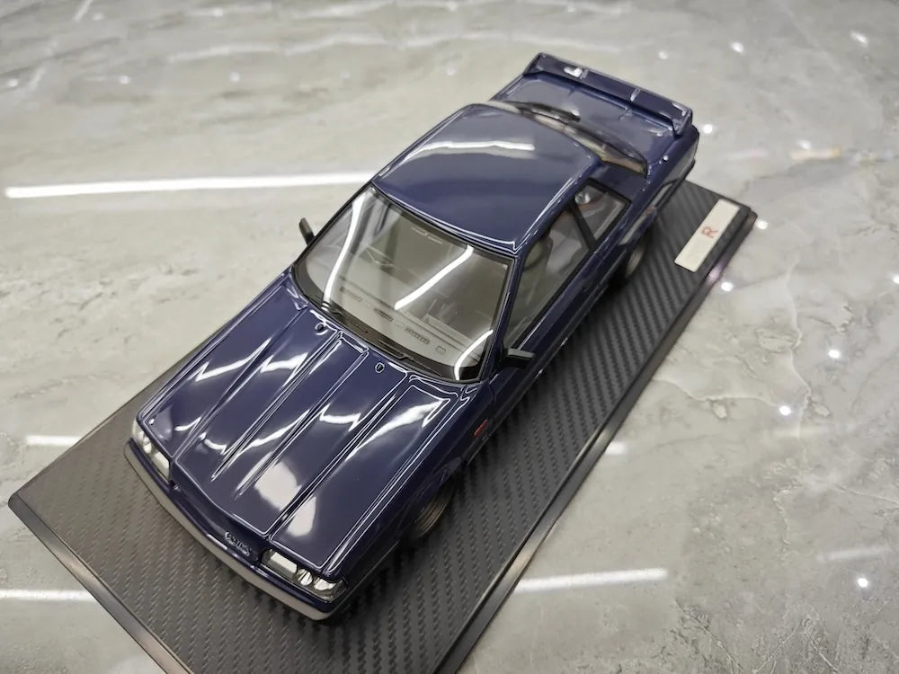 1:18 Nissan 1985 Skyline GTS R31 Blue Die Cast Model Car