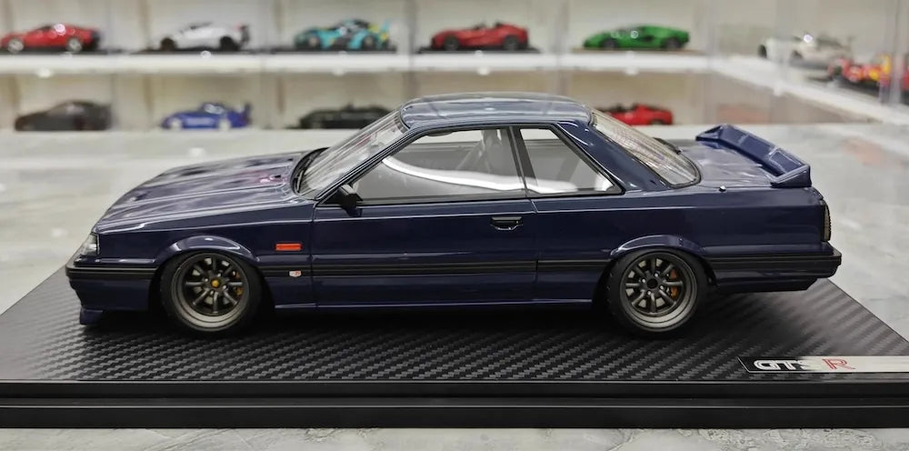 1:18 Nissan 1985 Skyline GTS R31 Blue Die Cast Model Car