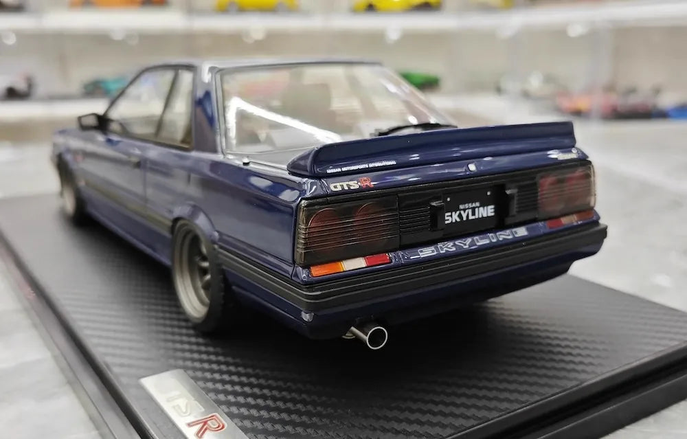 1:18 Nissan 1985 Skyline GTS R31 Blue Die Cast Model Car