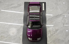 1:18 Nissan 1989 Fairlady Z 300ZX Z32 Purple Die Cast Model Car