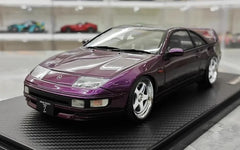 1:18 Nissan 1989 Fairlady Z 300ZX Z32 Purple Die Cast Model Car