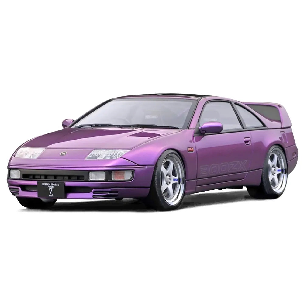 1:18 Nissan 1989 Fairlady Z 300ZX Z32 Purple Die Cast Model Car
