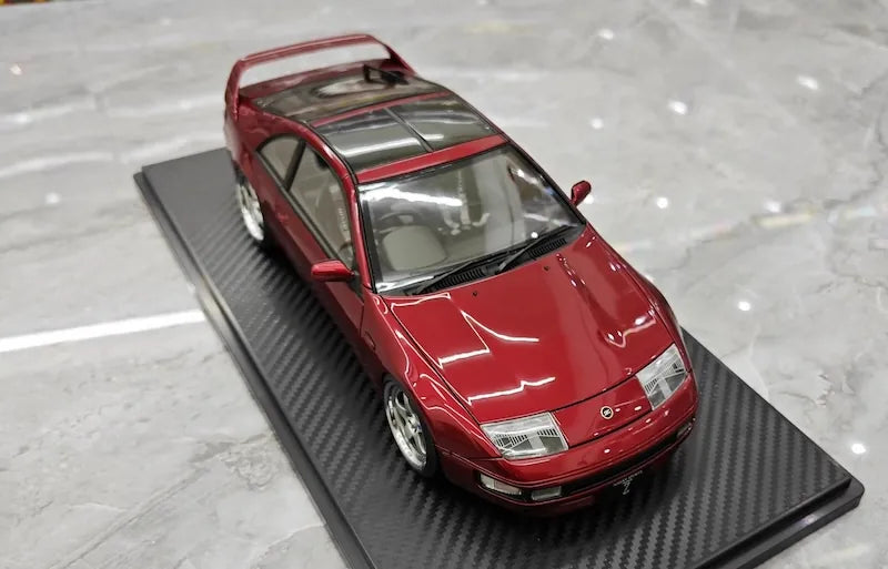 1:18 Nissan 1989 Fairlady Z 300ZX Z32 Red Die Cast Model Car