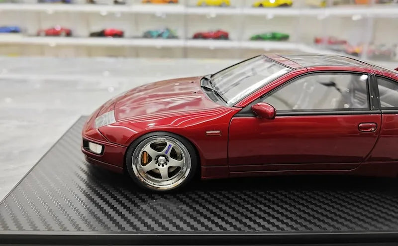 1:18 Nissan 1989 Fairlady Z 300ZX Z32 Red Die Cast Model Car