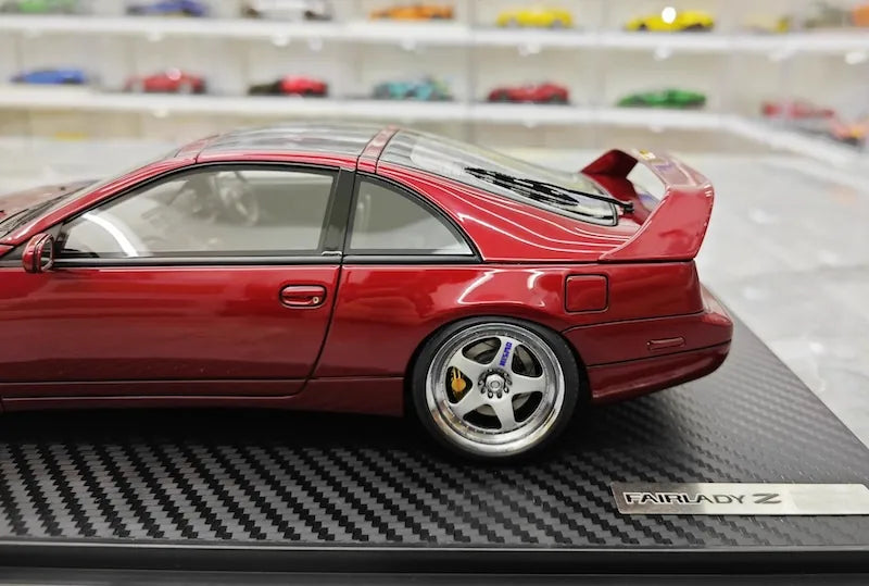 1:18 Nissan 1989 Fairlady Z 300ZX Z32 Red Die Cast Model Car