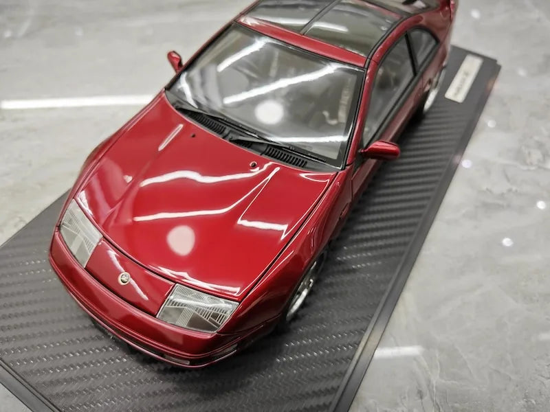 1:18 Nissan 1989 Fairlady Z 300ZX Z32 Red Die Cast Model Car