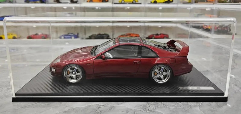 1:18 Nissan 1989 Fairlady Z 300ZX Z32 Red Die Cast Model Car