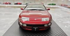 1:18 Nissan 1989 Fairlady Z 300ZX Z32 Red Die Cast Model Car