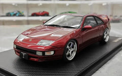 1:18 Nissan 1989 Fairlady Z 300ZX Z32 Red Die Cast Model Car