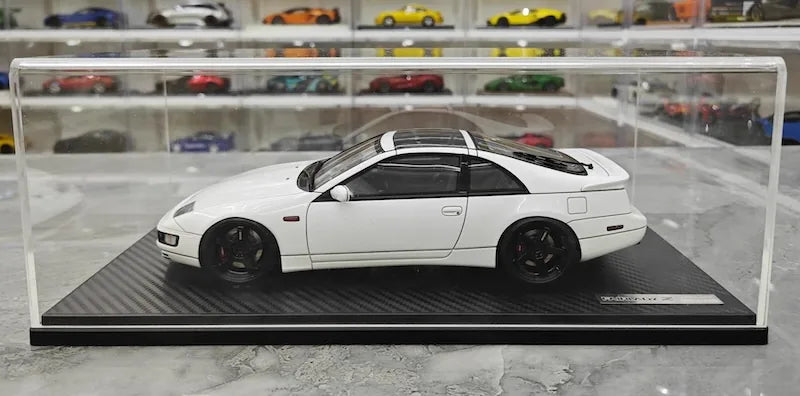 1:18 Nissan 1995 Skyline GT-R R33 White Die Cast Model Car