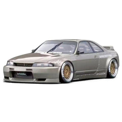 1:18 Nissan 1995 Skyline GT-R R33 Gray Die Cast Model Car