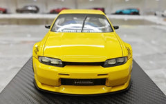 1:18 Nissan 1995 Skyline GT-R R33 Yellow Die Cast Model Car