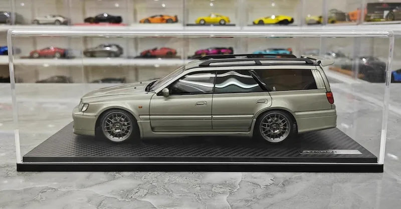 1:18 Nissan 1996 Stagea 260RS WGNC34 Gray Die Cast Model Car