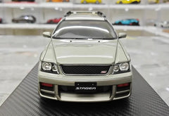 1:18 Nissan 1996 Stagea 260RS WGNC34 Gray Die Cast Model Car