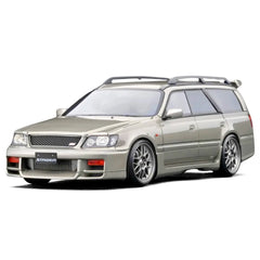 1:18 Nissan 1996 Stagea 260RS WGNC34 Gray Die Cast Model Car