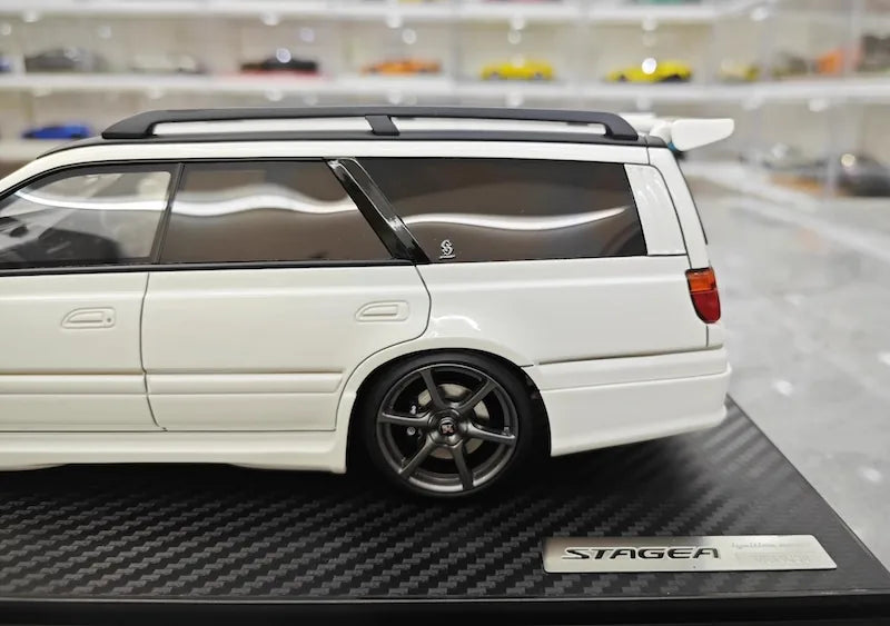 1:18 Nissan 1996 Stagea 260RS WGNC34 White Die Cast Model Car