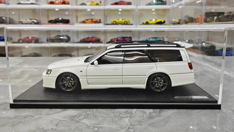 1:18 Nissan 1996 Stagea 260RS WGNC34 White Die Cast Model Car