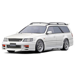 1:18 Nissan 1996 Stagea 260RS WGNC34 White Die Cast Model Car