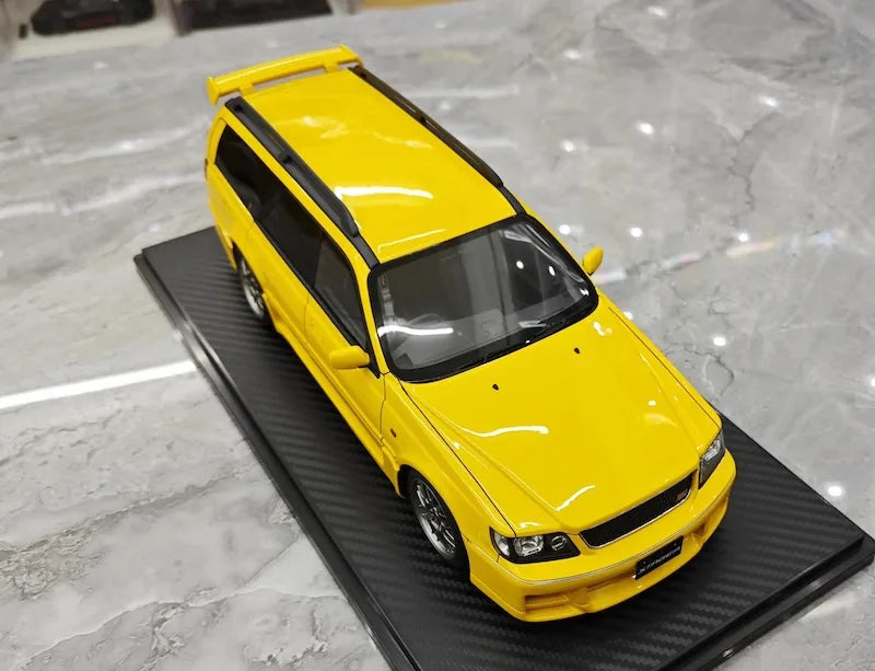 1:18 Nissan 1996 Stagea 260RS WGNC34 Yellow Die Cast Model Car