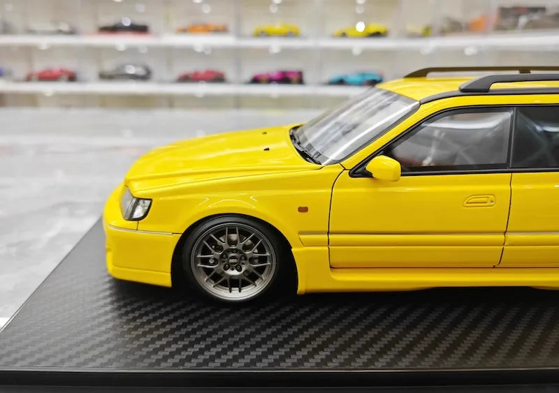 1:18 Nissan 1996 Stagea 260RS WGNC34 Yellow Die Cast Model Car